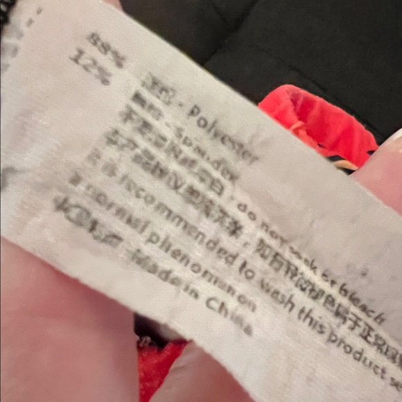 #1110+Red Dragon Print Women's Pants - Picture 6 of 6